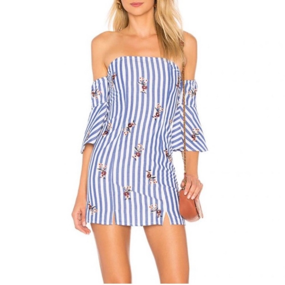 Tularosa Marty Embroidered Dress